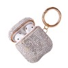 Sparkly Diamond Case for AirPods with Keychain, Shockproof Protective Premium