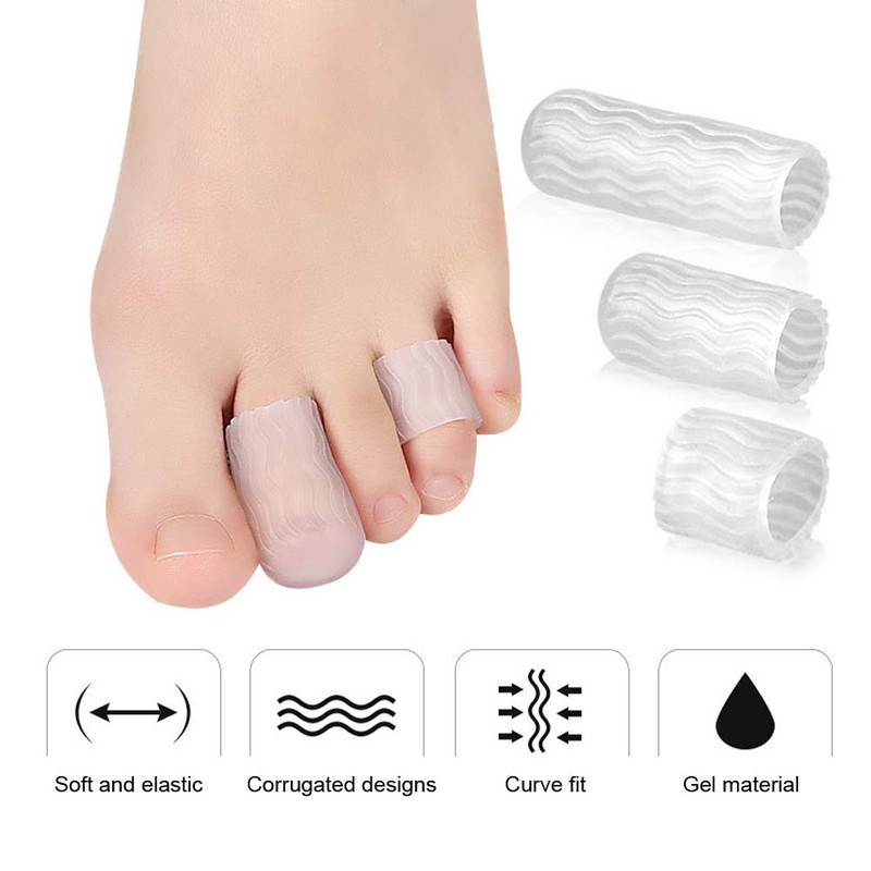Protector de Dedos, 10 Pares de Protector de Dedos, Separadores
