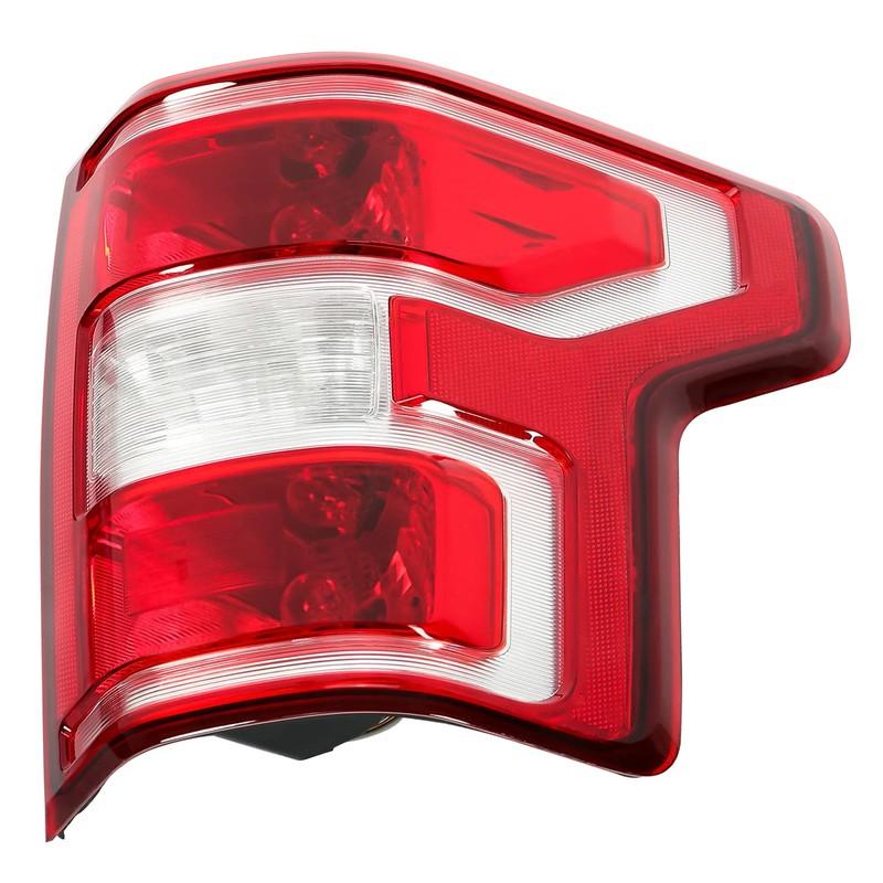 KUAFU Rear Right Tail Light W/Bulbs Compatible with 2018-2020 Ford