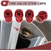 Tapones decorativos para válvula de neumático, 7 x 22 mm,