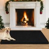 Hearth Rug Fireproof, 2' x 3' Fireplace Mat, Non-Slip Fireplace