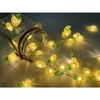 40 LED Pineapple Fairy String Lights Waterproof Battery Operated 8