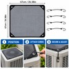 4 Pack 28 x 28 Inch Outdoor AC Condenser Mesh
