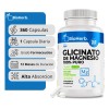 Glicinato De Magnesio BIOHERB Magnesium Glycinate Supplement, 180 Capsules