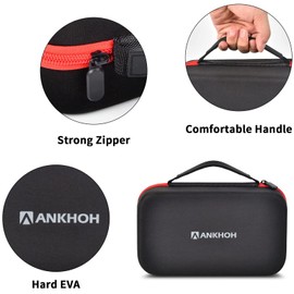 ANKHOH Carrying Case Compatible with NEXPOW Car Jump Starter, 1500A Peak 12800mAh Battery Starter Q10S/ T11F Storage Box Holder for Portable Car Battery Charger Fits for Jumper Cables(Case Only)