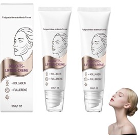 Cremas De Colágeno Fullereno Para El Cuellos, Aprieta Y Levanta La Cremas Reafirmante Para El Cuello Para La Piel, Rodillos De Crema De Colágeno Para El Cuellos Con, Crema Reafirmante. (2PCS)