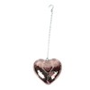 Heart Shaped Mirror Ball Shiny Decorative Reflective Mirror Ball Ornament