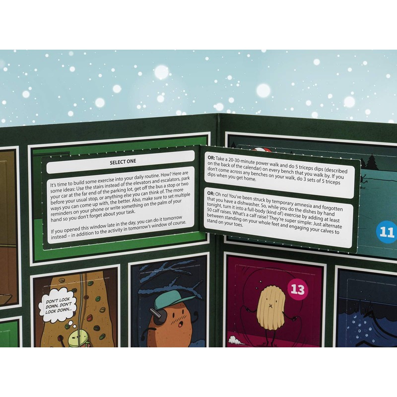 The Advent Calendar for Couch Potatoes - Avoid The Christmas