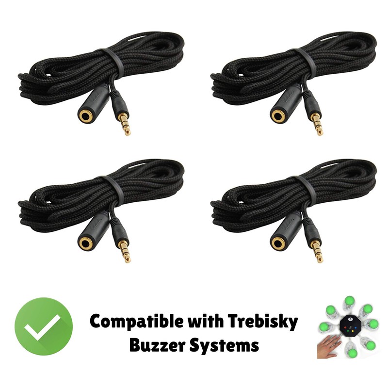 Trebisky Quiz Answer Game Buzzer Standalone System w/ LED Light