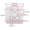 Byttlerom Connector Banana Wall Plate Banana Plug Binding Post Wall
