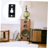 Gadpiparty 20pcs Heavy Duty Iron Keyhole Speaker Hangers Sturdy Wall