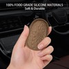 ME.FAN Car Cup Coaster [4 Pack] Silicone Car Coasters/Cup Mats