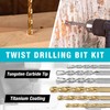 DURATECH Drill Bit Set, 66 PCS Driver Bits and Screwdriver