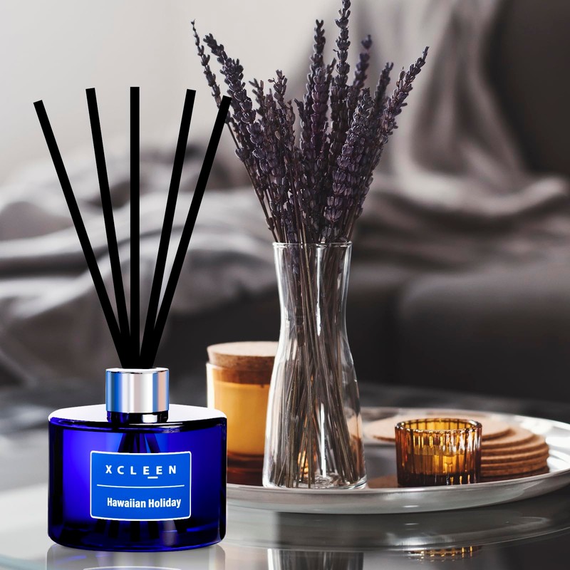 Xcleen Reed Diffuser Set, 6.7 Oz Hawaiian Holiday Scented Reed