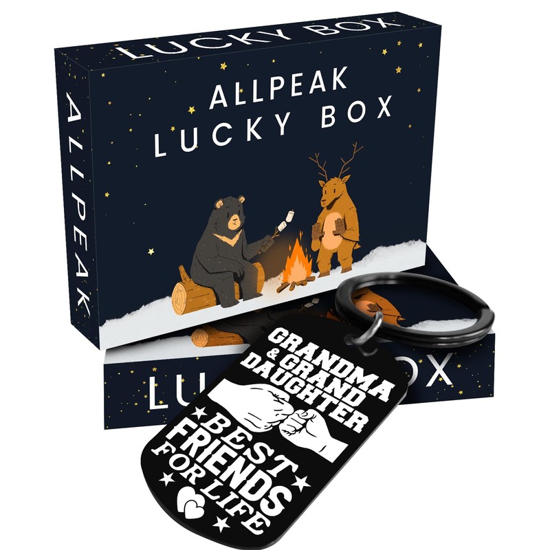 Allpeak Grandma Gifts, Gifts for Grandma - Fun Keyring Grandma