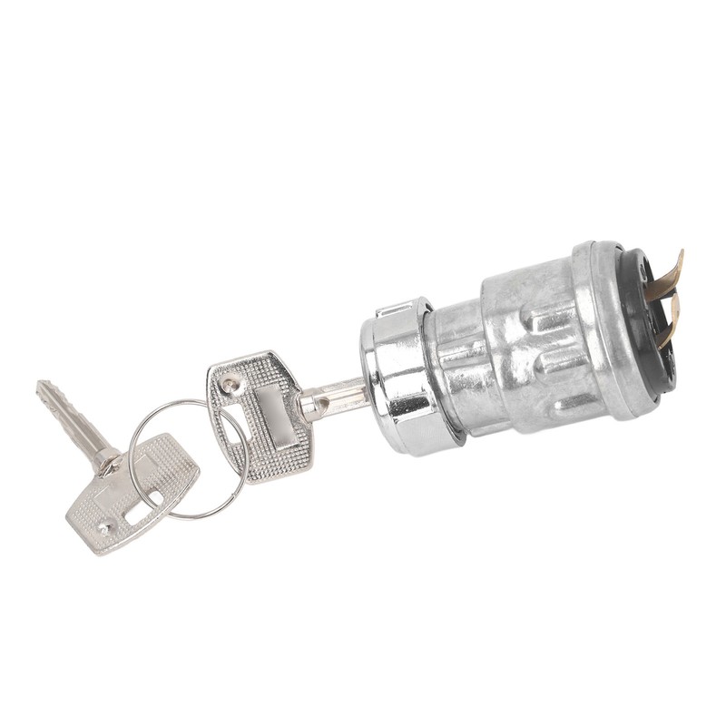 Universal Key Ignition Switch Stainless Steel Cross 2 Gears Key