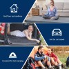WESTTUNE NEW-Thick Memory Foam Camping Mattress Sleeping PadPortable Floor Mat
