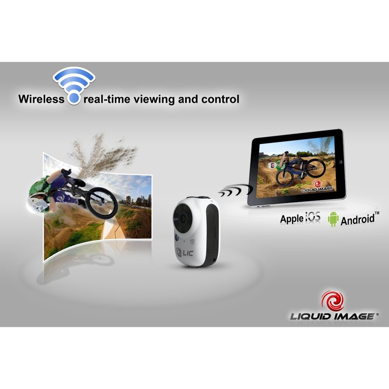 Liquid Image Ego HD 1080P WiFi Action Video Camera -