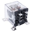 TWTADE/JQX-12F-2Z DC 12V Coil Voltage 30A DPDT 2NO+2NC General Purpose