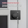 Door Bolt 180 Degrees, Two Installation Methods Combination Lock, 3-Bit