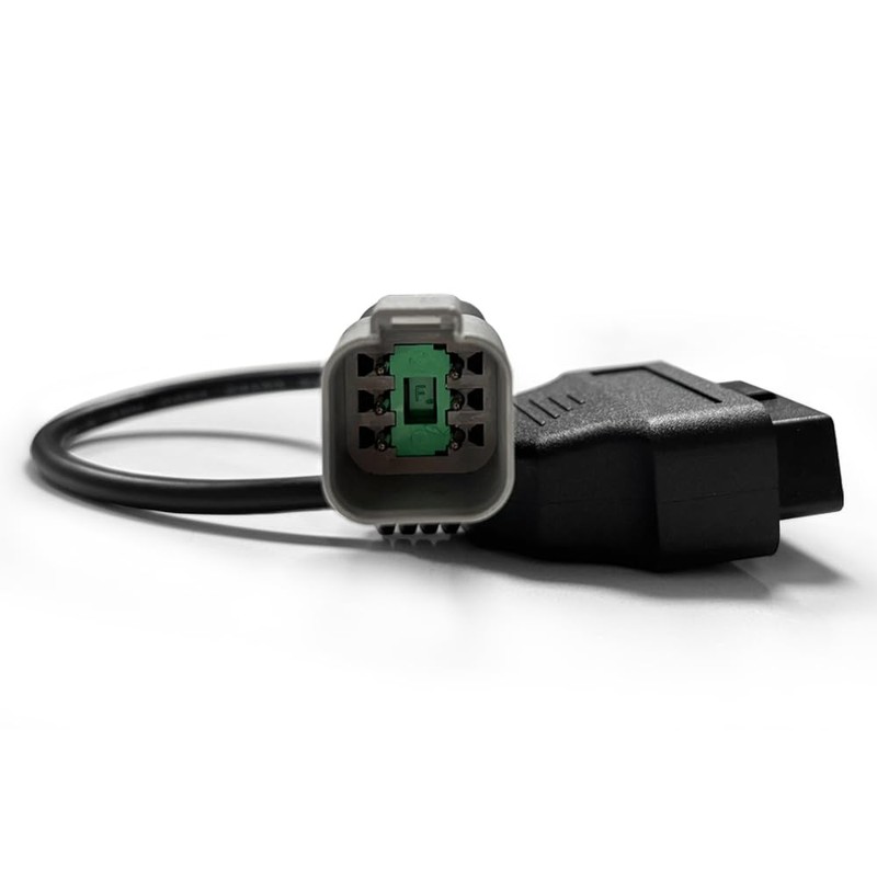 PARANNIC OBD2 Adapter Cable for Yanmar Diesel Vehicles 6 Pin