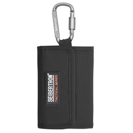 Seibertron Unisex Tactical 2.0 RFID Blocking Army Wallet Pocket Money Purse Spartan Wallet Gear Micro Wallet with Hook And Loop Closure Black