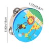 YUANHONGJIAN Tambourine Baby Tambourine Cartoon Hand Held Drum Portable Tambourine