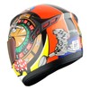 1STORM Motorcycle Bike Full FACE Helmet Booster Lucky Wheel Roulette;