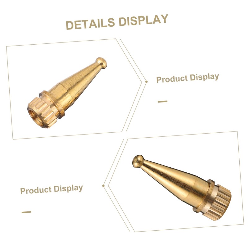 Operitacx 4Pcs Speaker Spikes Copper Feet Isolation Stands for Audio