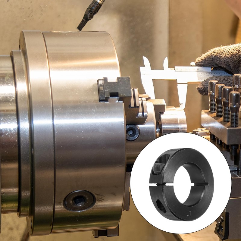 QUARKZMAN Wave Ring 1 Inch Bore Single Split Carbon Steel