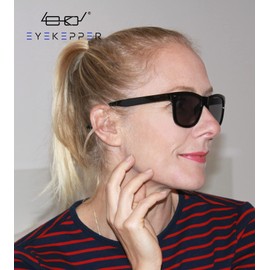 Eyekepper Sunshine Readers Square Large Lenses Spring-Hinges Reading Sunglasses Women