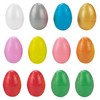 TRIXES Empty Easter Eggs Pack of 12 - Colourful -