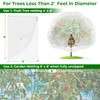 Fruit Tree Netting with 2-Way Zipper & Drawstring - 4'x6'