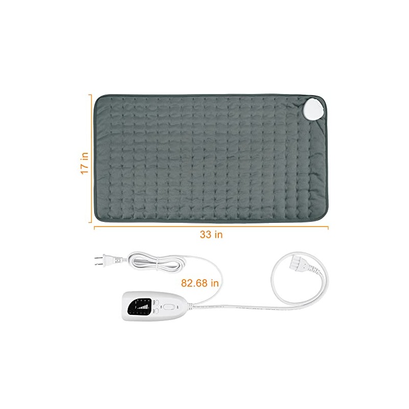 BEAUTIKEN Heating Pad, Electric Heating Pad for Dry, Electric Heat