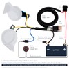 FARBIN 12v Car Horn Relay Wiring Harness Kit and Horn