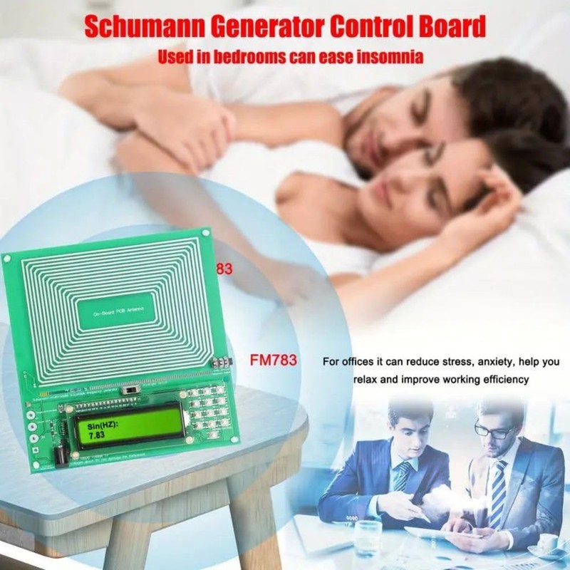 Schumann Wave Generator, 7.83HZ Schumann Wave Ultra Low Frequency Pulse