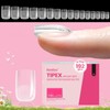 Beetles Tipex Instant Apex Nail Extension Tips Kit Almond/Coffin/Square/Oval/Stiletto/Squaoval Shape