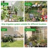 HEKIWAY 82FT Solar Drip Irrigation System, Auto Watering Kit for
