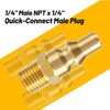 Bbcuepro 12FT RV Propane Quick Connect Hose - Quick Disconnect
