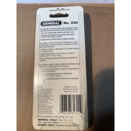 General feeler guage set # 230 26 pc set,new in package,never used