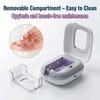 Toothbrush Holder for Bathroom, Cordless Auto Sanitizing Portable Toothbrush Case