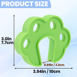 Alpinleux Green Washing Machine Door Prop, Front Load Washer Door Holder, Laundry Prop Open Door Stopper Accessories for Dishwasher, Dryer, Washer (1 Pack)