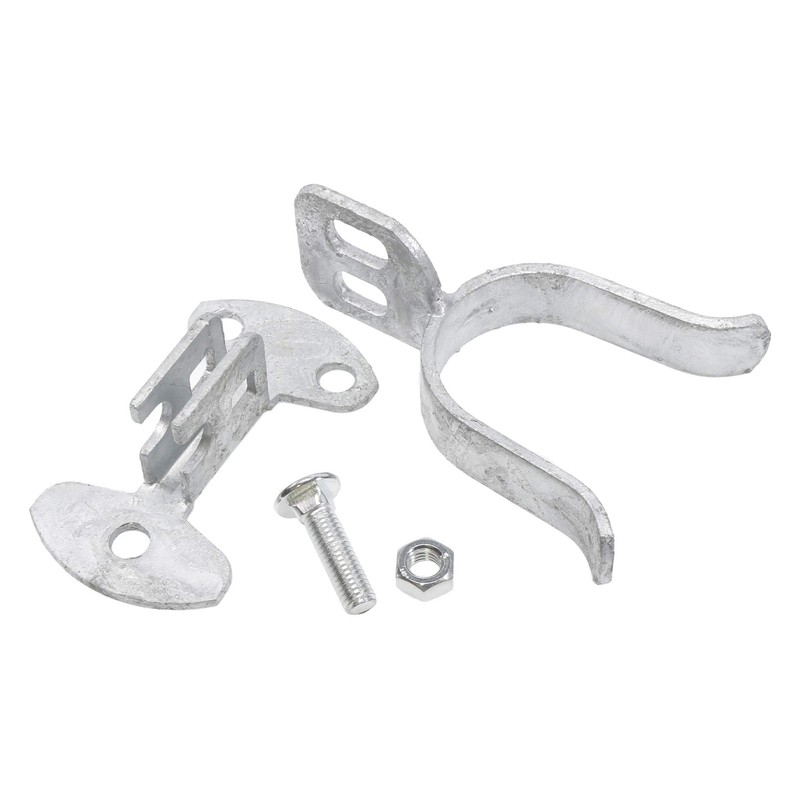 Gate Fork Latch - 1-5/8" Fork. Wall Mount for Chain