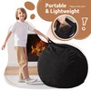 Homguava Bean Bag Chair,Teardrop Bean Bags for Teens Beanbag Chair