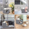 Sumnacon Square Linen Tissue Box Cover - Decorative Cube Tissue