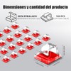 Organizador de Cables con Clips Adhesivos-kit