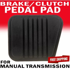Dorman/Help Clutch Brake Pedal Pad Cover for Ford EXP FAIRMONT Mustang II THUNDERBIRD PINTO