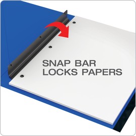 Oxford Plastic Portfolio 5 Pack, Durable Poly Report Cover, Easy Snap Fasteners, Anti-Tear Edges, Letter Size, Purple, Red, Blue, Green, Black (89330)