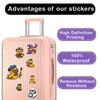 WESILY Pack 50 PCS Duck Kawaii Stickers Cute Cartoon Animal