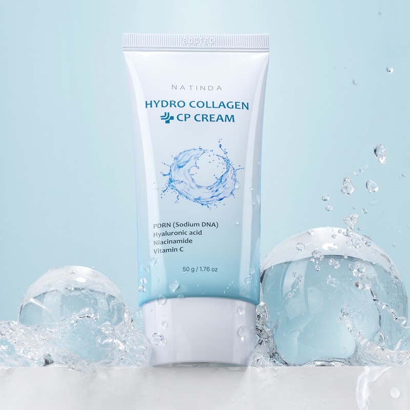 Natinda Hydro Collagen CP Cream 50g Collagen Salmon Extract PDRN